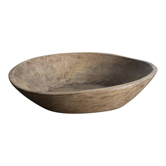 Found Dough Bowl Natural Large