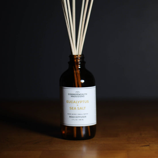 Reed Diffuser - Eucalyptus + Sea Salt